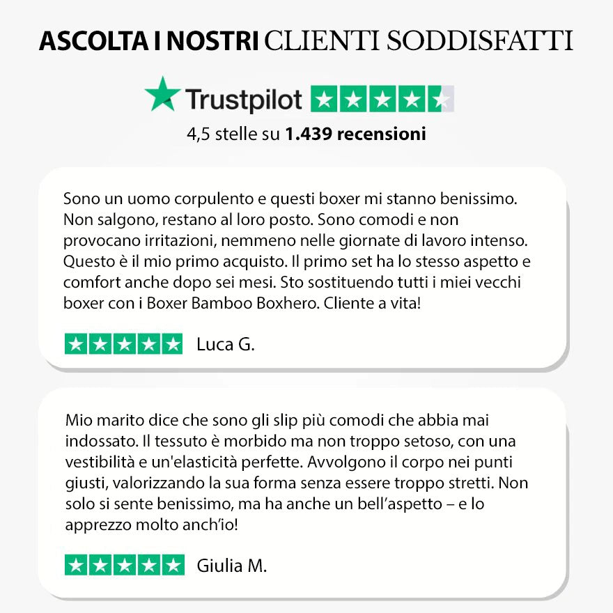 Boxer reinventati: comfort sostenibile che si muove con te, confezione da 5